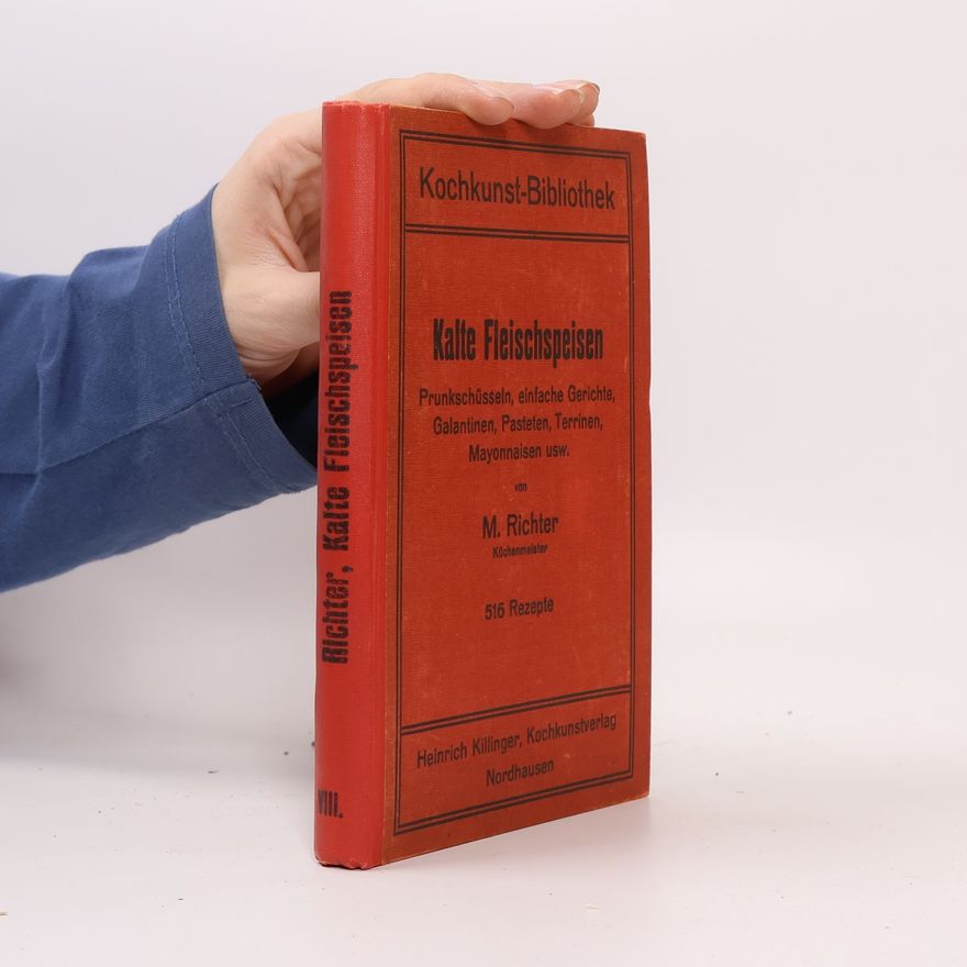 M. Richter Kalte Fleischspeisen