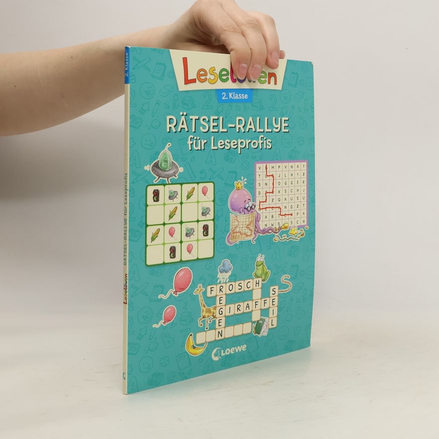 Kolektiv autorů Leselöwen Rätsel-Rallye für Leseprofis - 2. Klasse (Türkis)