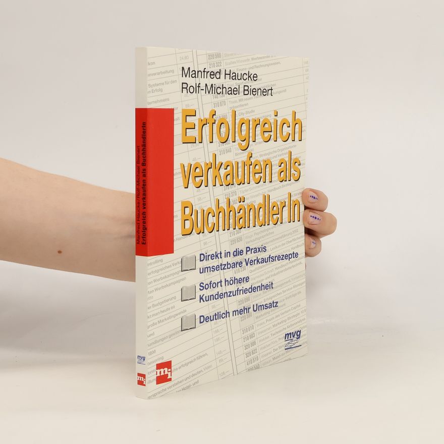 Rolf-Michael Bienert Erfolgreich verkaufen als BuchhändlerIn