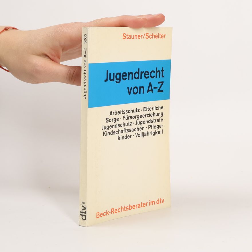 Gabriele Stauner-Linder Jugendrecht von A - Z