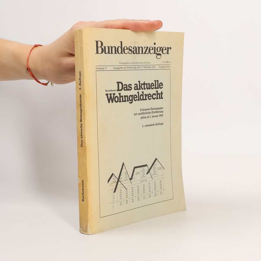 Richard Buchsbaum Das aktuelle Wohngeldrecht