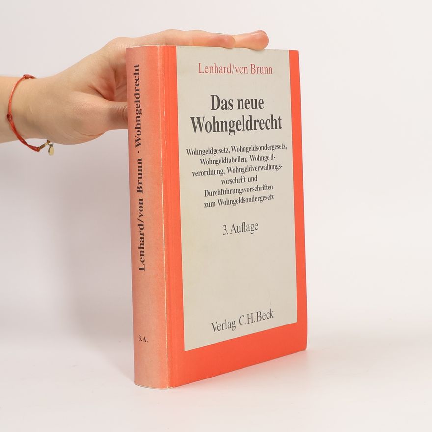 Rolf Lenhard Das neue Wohngeldrecht