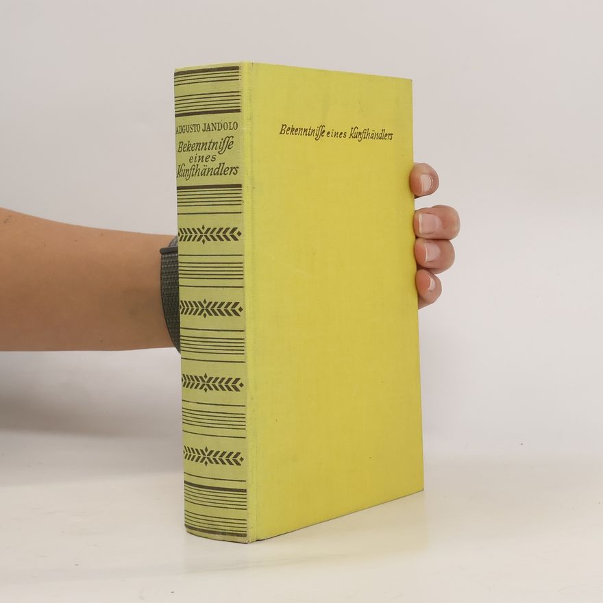 Augusto Jandolo Bekenntnisse eines Kunsthändlers