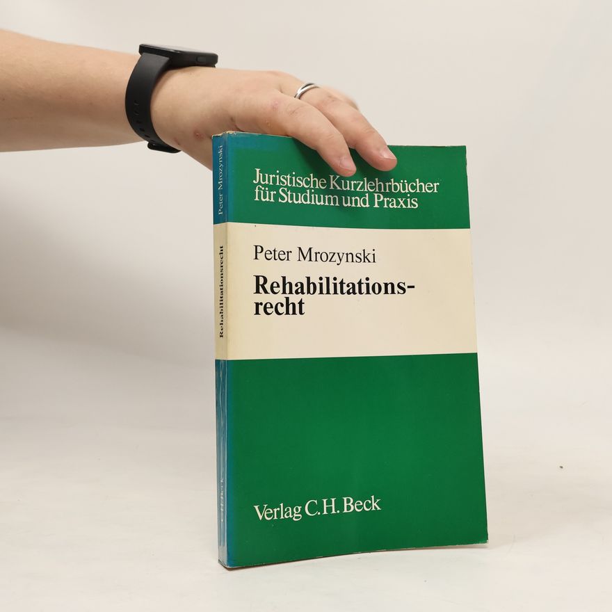 Peter Mrozynski Rehabilitationsrecht