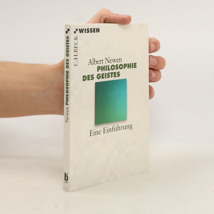 Albert Newen Philosophie des Geistes