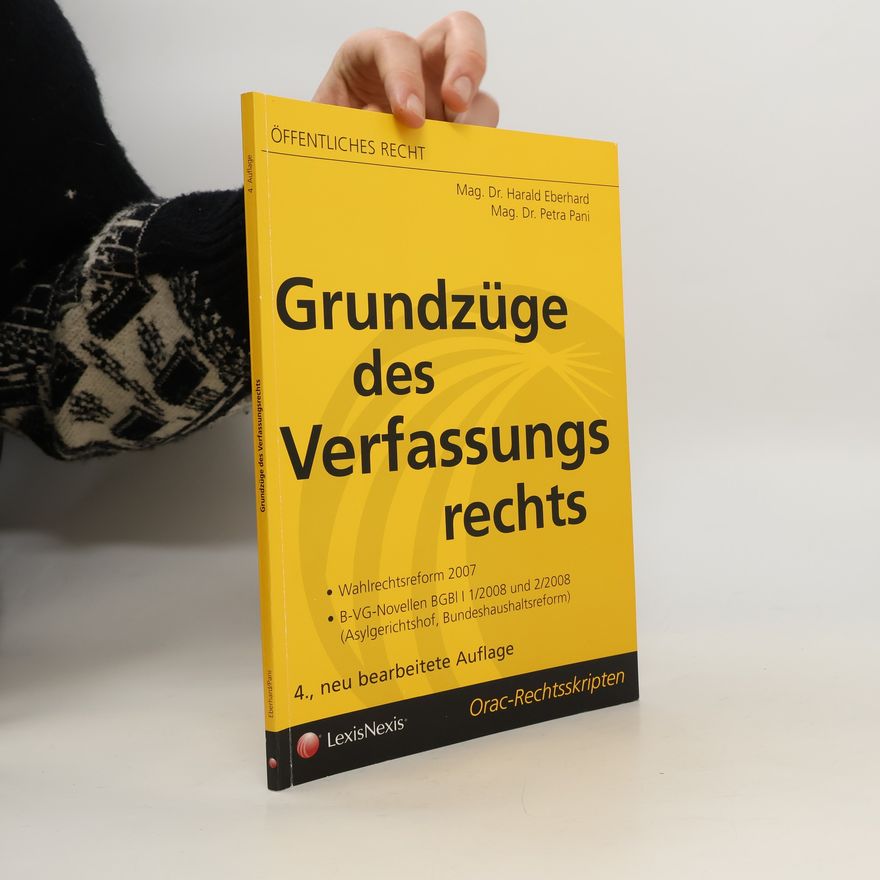 Harald Eberhard Grundzüge des Verfassungsrechts