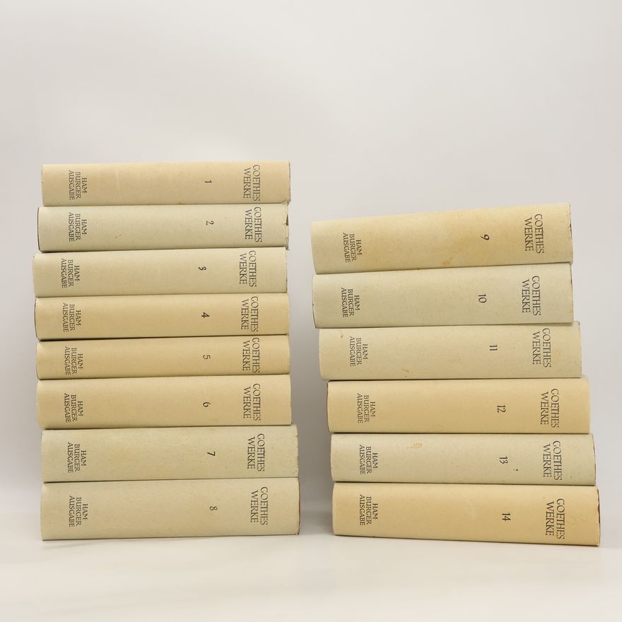 Johann Wolfgang von Goethe Goethes Werke 1-14