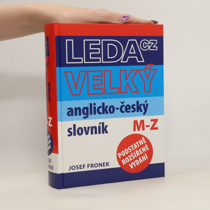 Josef Fronek Velký anglicko-český slovník M-Z
