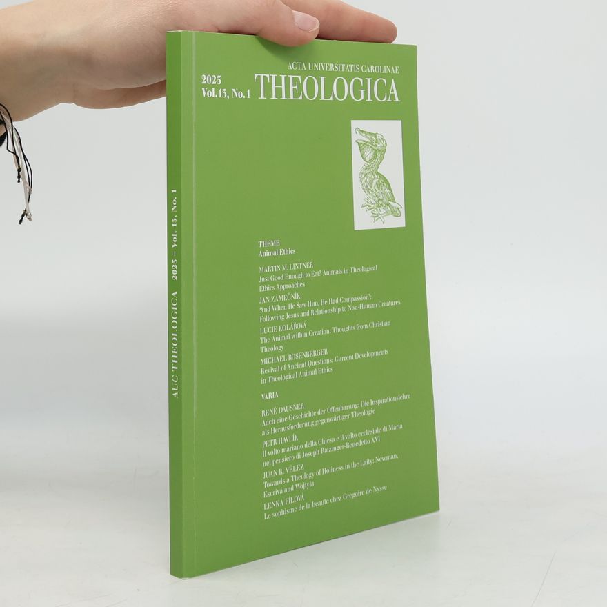 Collectif d'auteurs Theologica Vol. 13, No. 1