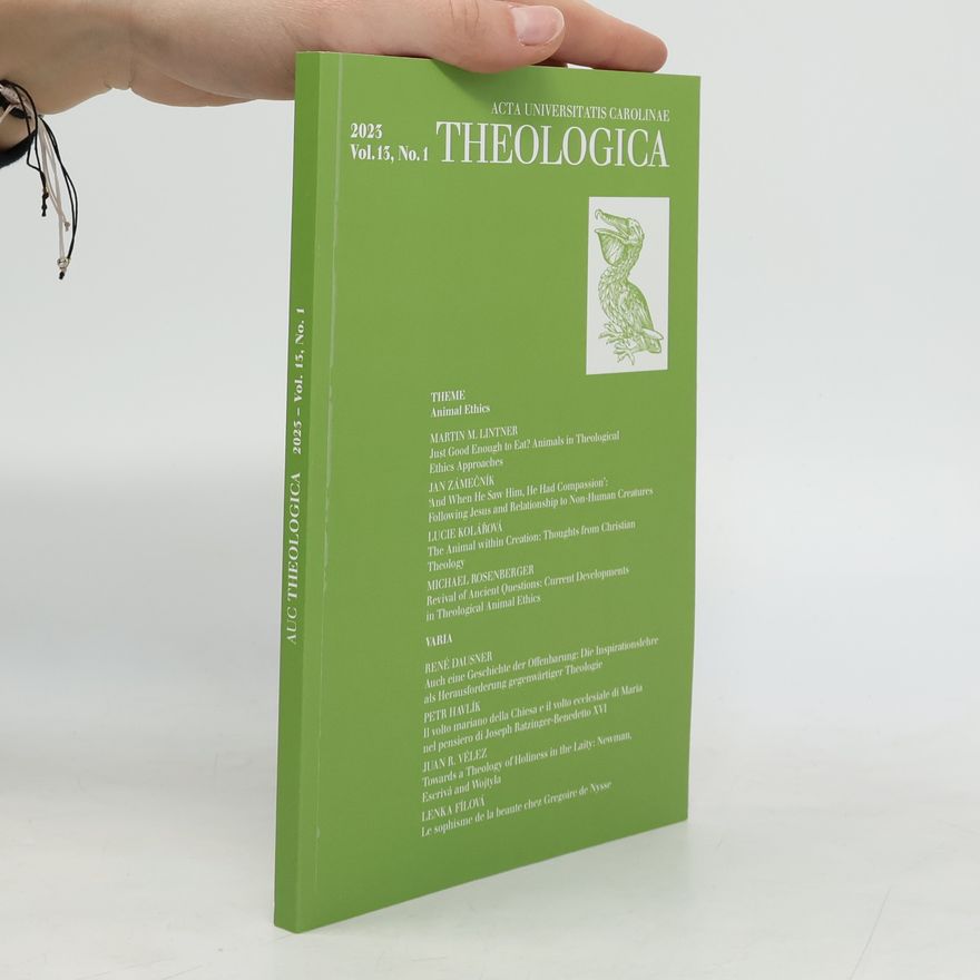 Collectif d'auteurs Theologica Vol. 13. No. 1