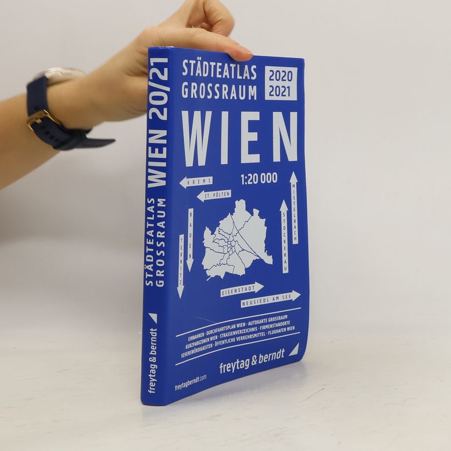 Autorenkollektiv Wien Großraum Städteatlas 2020/21, Stadtplan 1:20.000