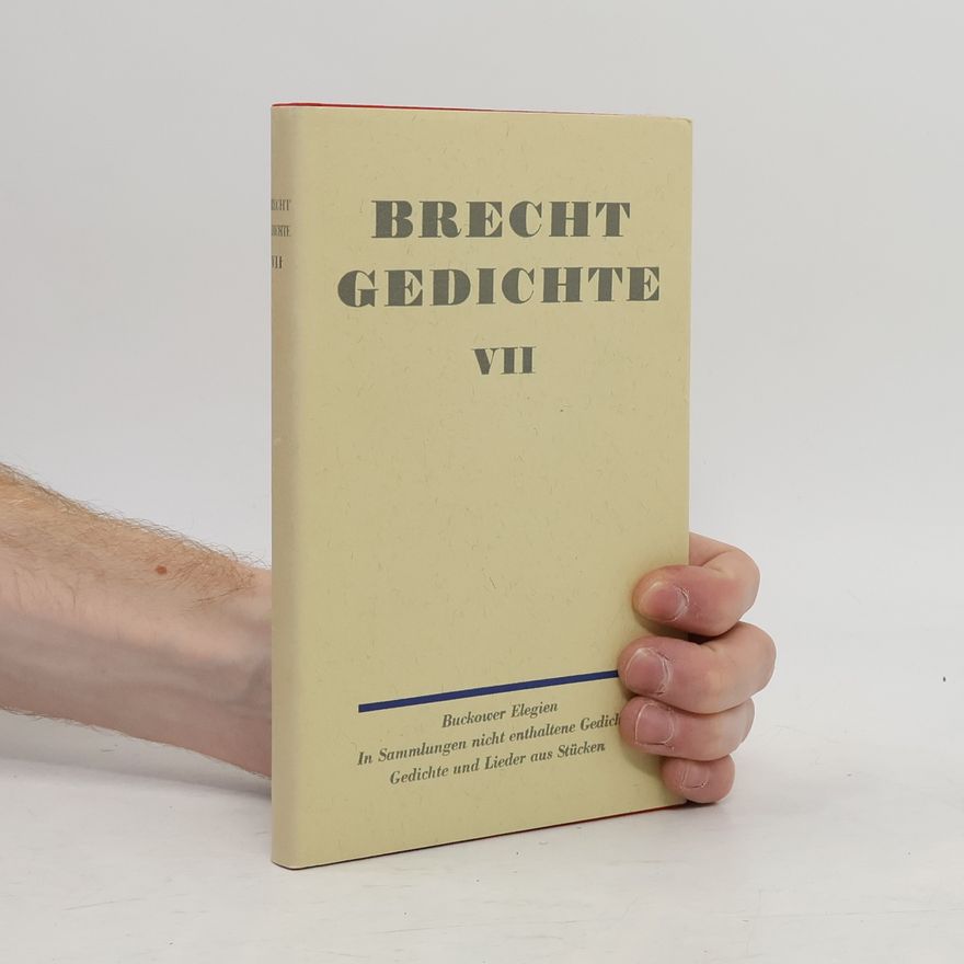 Autorenkollektiv Brecht Gedichte VII
