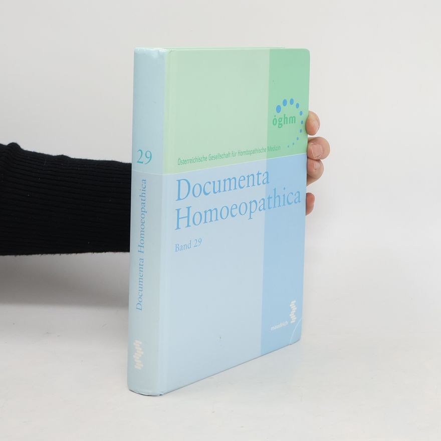 AA.VV. Documenta Homoeopathica 29