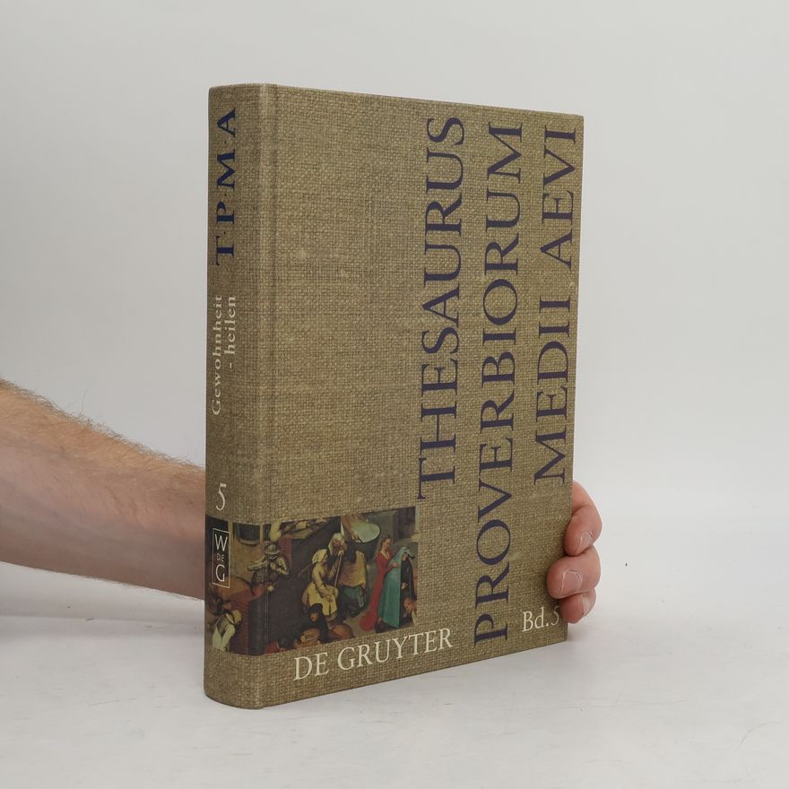 Autorenkollektiv Thesaurus proverbiorum Medii Aevi 5