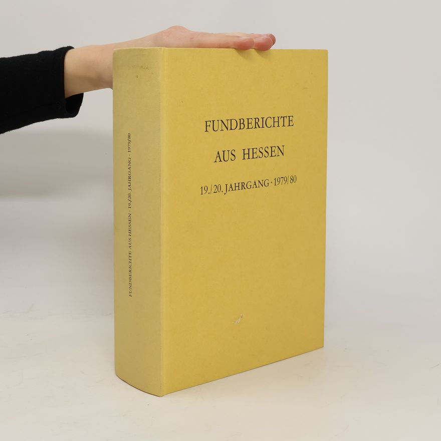 Autorenkollektiv Fundberichte aus Hessen. 19. und 20. Jahrgang. 1979/80