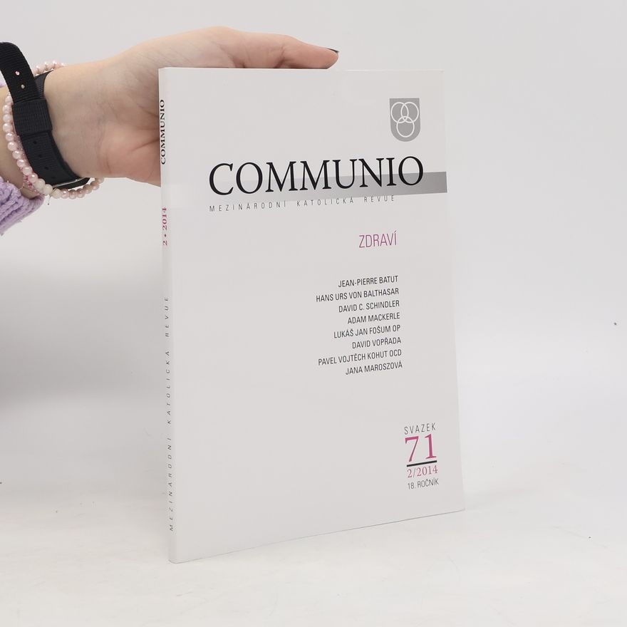 Kolektiv autorů Communio. Zdraví 2/2014