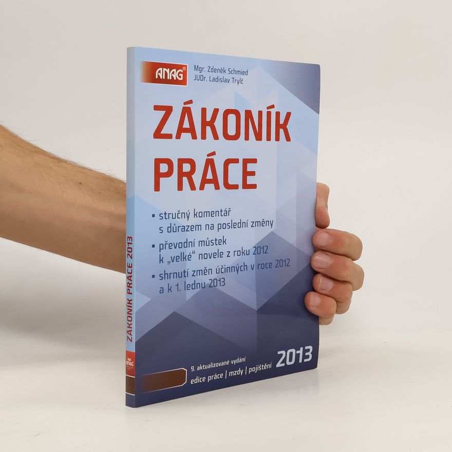 Ladislav Trylč Zákoník práce 2013