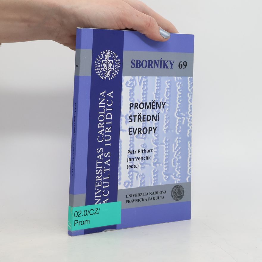 Petr Pithart Proměny střední Evropy. Sborník studentských textů