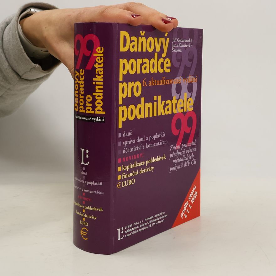 Jiří Gebarowský Daňový poradce pro podnikatele '99