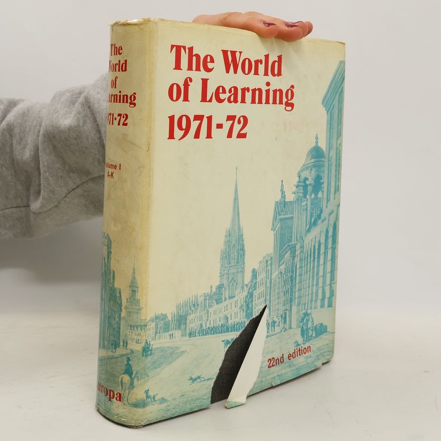 Autorenkollektiv The World of Learning 1971-72