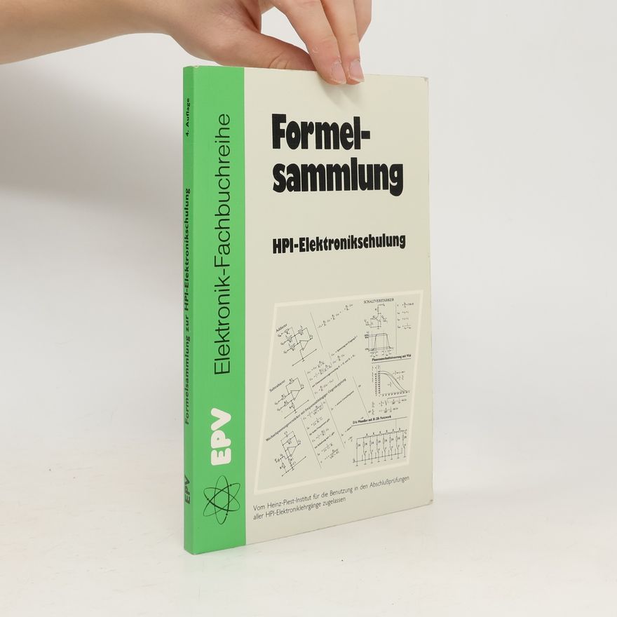 Various authors Formelsammlung zur HPI-Elektronikschulung