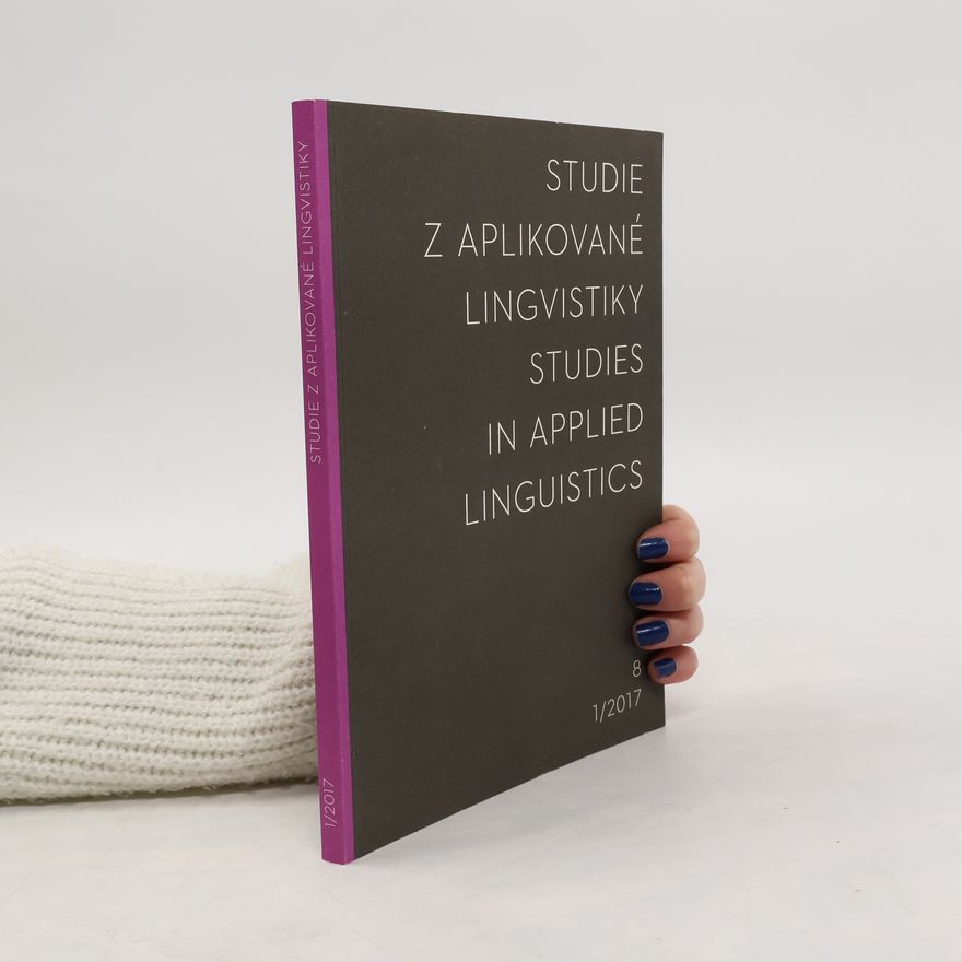 Kolektiv autorů Studie z aplikované lingvistiky 8. 1/2017