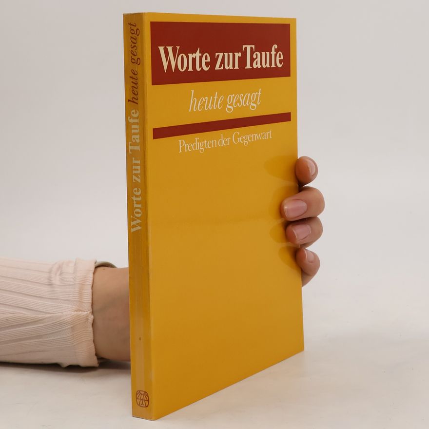 Horst Nitschke Worte zur Taufe, heute gesagt