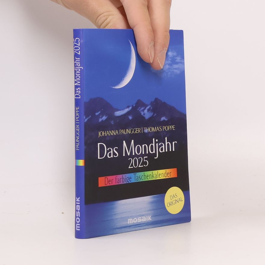 Johanna Paungger Poppe Das Mondjahr 2025 - Der farbige Taschenkalender