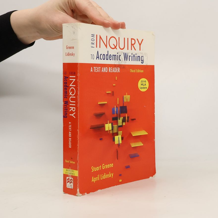 April Lidinsky From Inquiry to Academic Writing