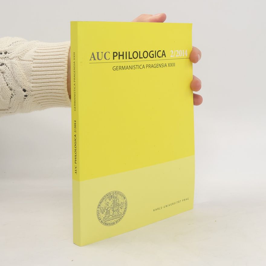 AA.VV. AUC Philologica Germanistica Pragensia XXIII 2/2014