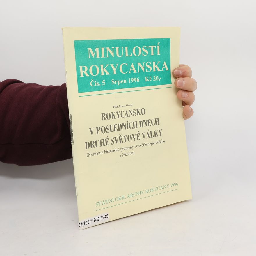 Autorenkollektiv Minulostí Rokycanska, 5/1996