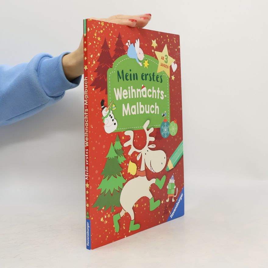 Sabine Legien Ravensburger Weihnachtsmalbuch - 48 Ausmalbilder für Kinder ab 3 Jahren - mit gestalteter Widmung