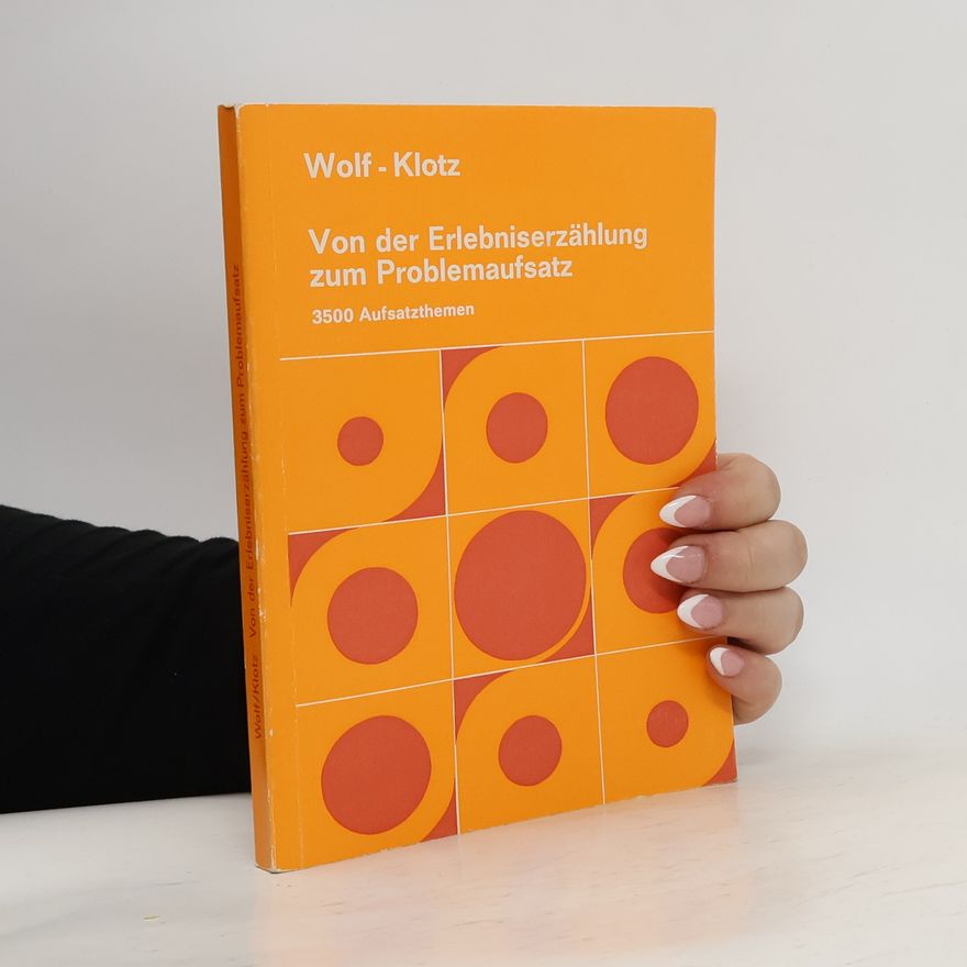 Kolektiv autorů Von der Erlebniserzählung zum Problemaufsatz