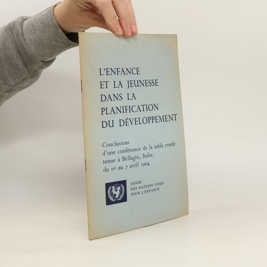 AA.VV. L'enfance et la jeunesse dans la planification du développement