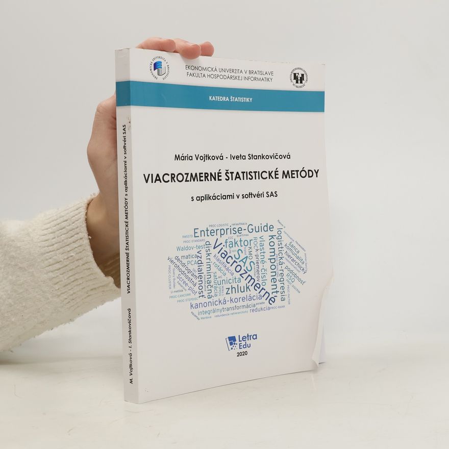 Iveta Stankovičová Viacrozmerné štatistické metódy