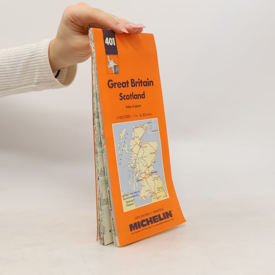 Kolektiv autorů Great Britain, Scotland. Index of places. 1:400 000