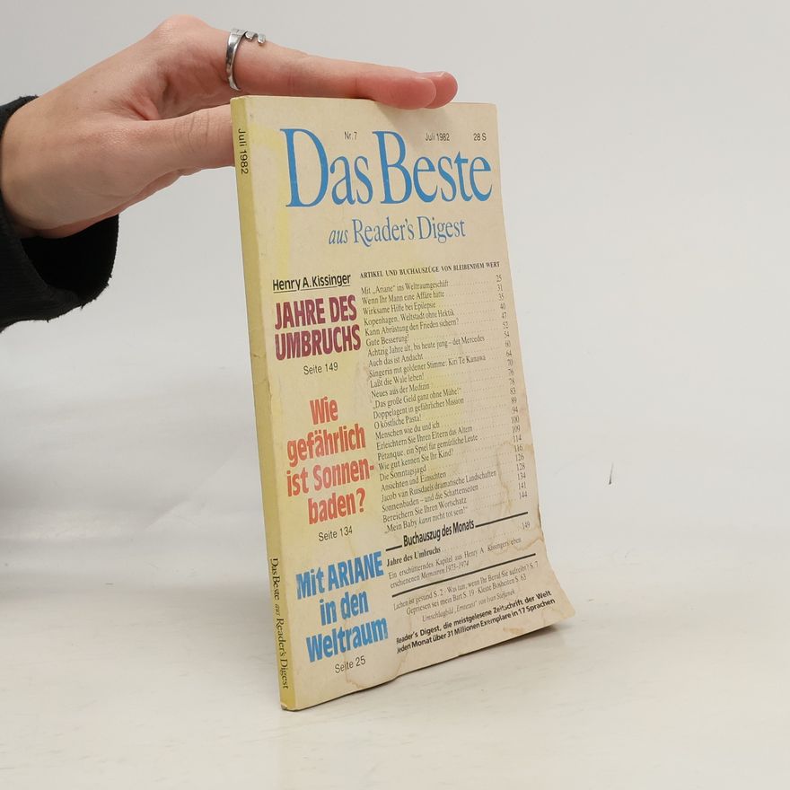 Collectif d'auteurs Reader's Digest. Das Beste Juli 1982