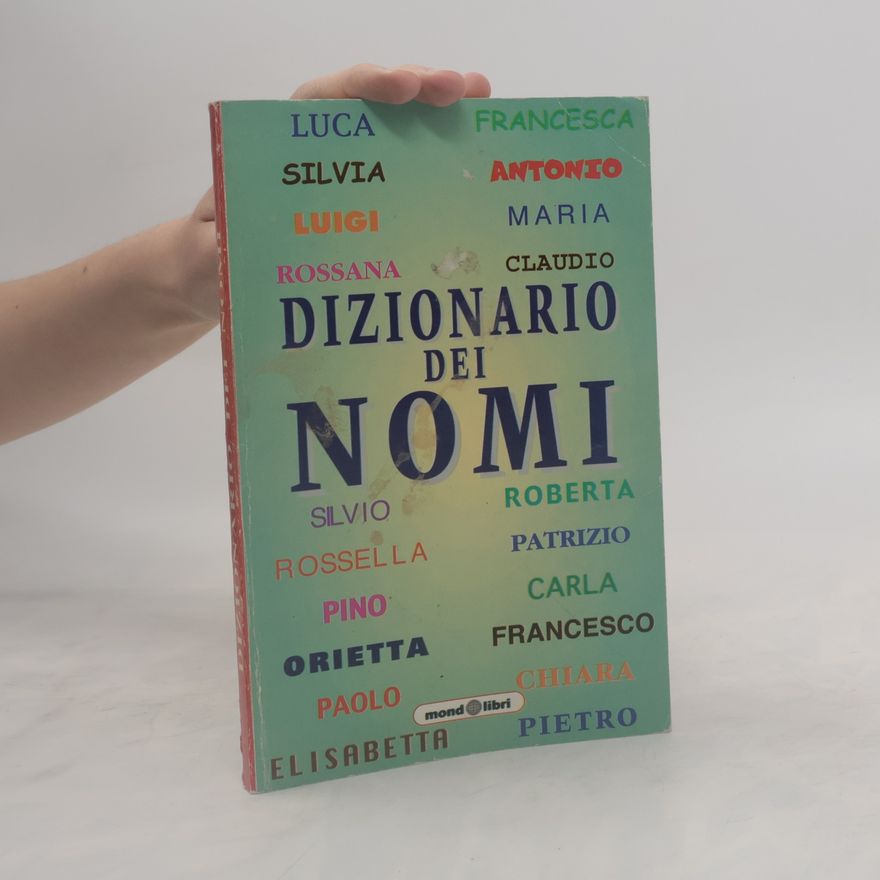 Various authors Dizionario dei nomi