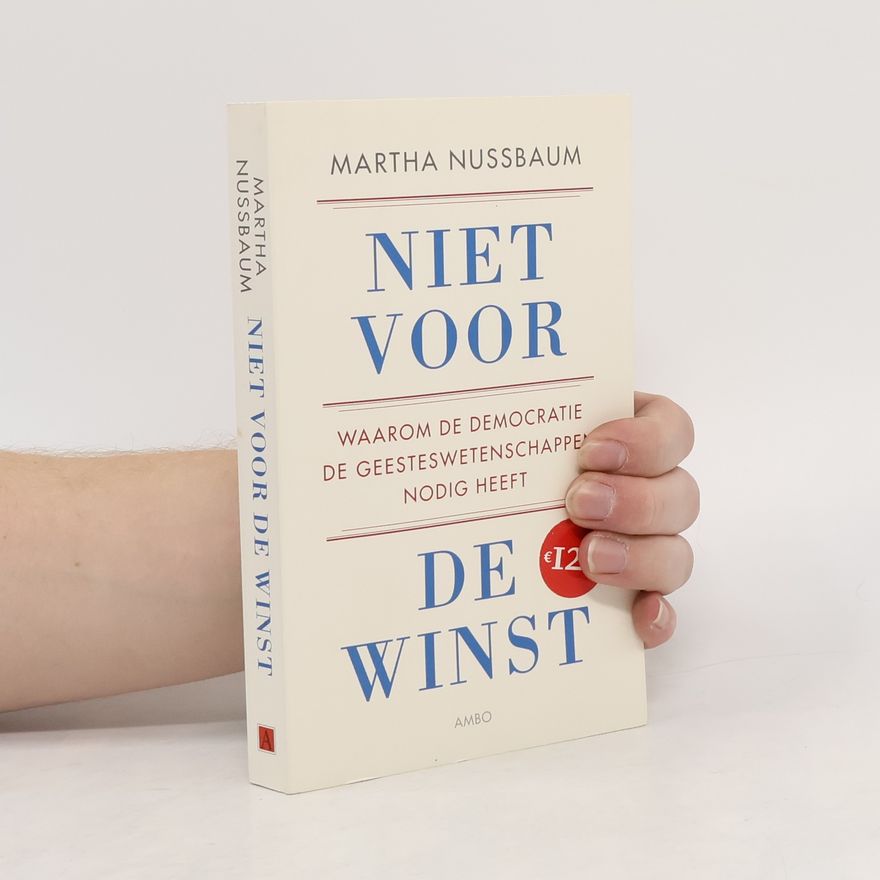 Martha Nussbaum Niet voor de winst