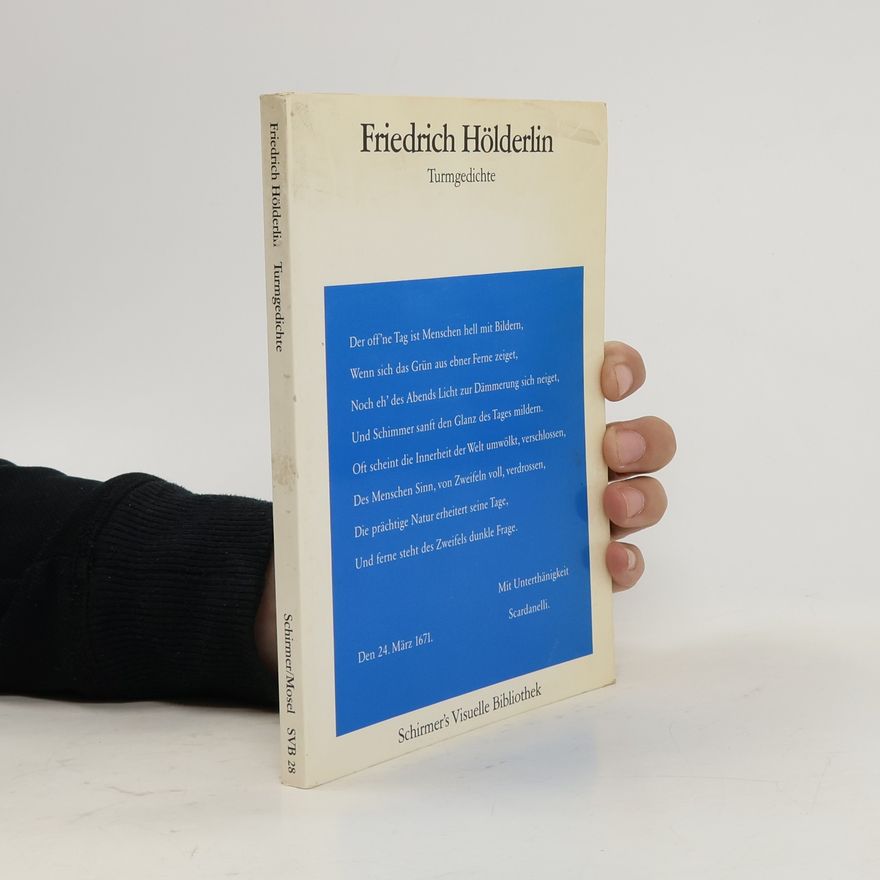 Novalis Scardanelli Schirmer's Visuelle Bibliothek - 28: Turmgedichte