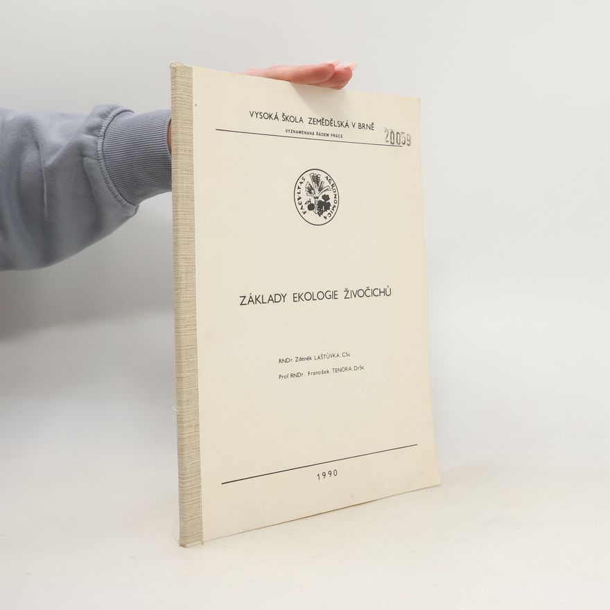 František Tenora Základy ekologie živočichů