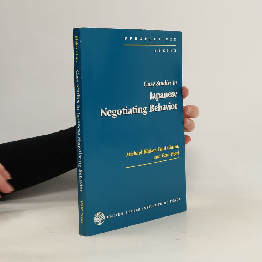 Paul Giarra Cross-Cultural Negotiation Books: Case Studies in Japanese Negotiating Behavior