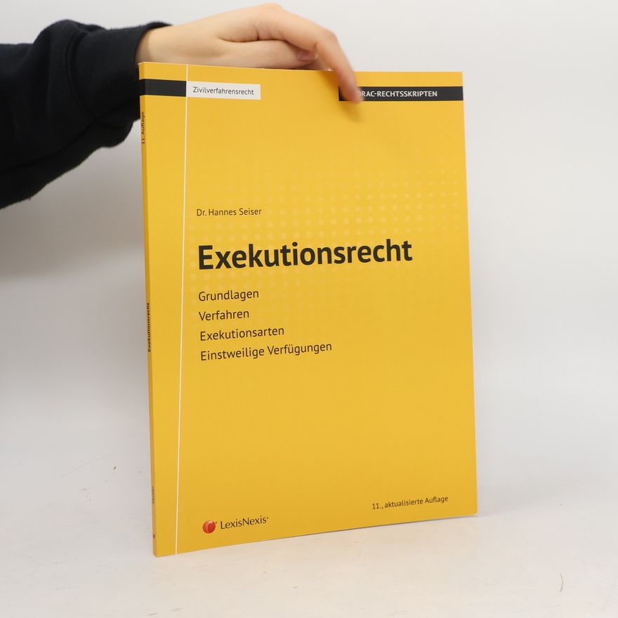 Hannes Seiser Exekutionsrecht