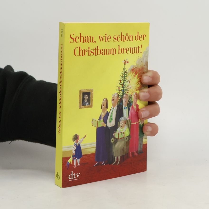 Karoline Adler Schau, wie schön der Christbaum brennt!