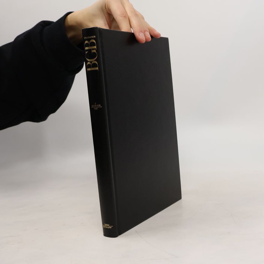 Julius von Staudinger Kommentar zum Bürgerlichen Gesetzbuch mit Einführungsgesetz und Nebengesetzen Zweites Buch. Recht der Schuldverhältnisse §§ 616-619