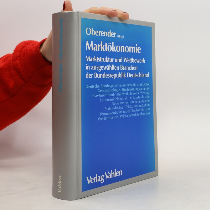 Peter Oberender Marktökonomie