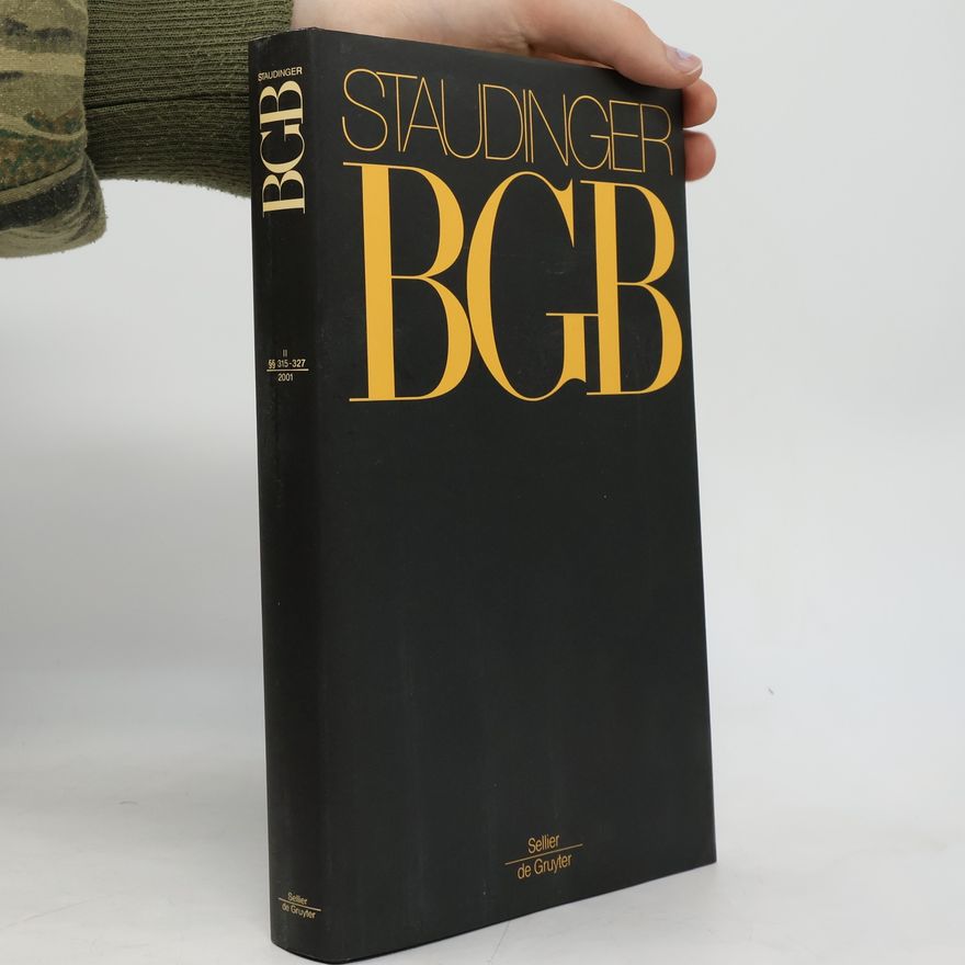 Julius von Staudinger Staudinger BGB II