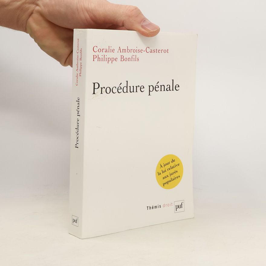 Philippe Bonfils Procédure pénale