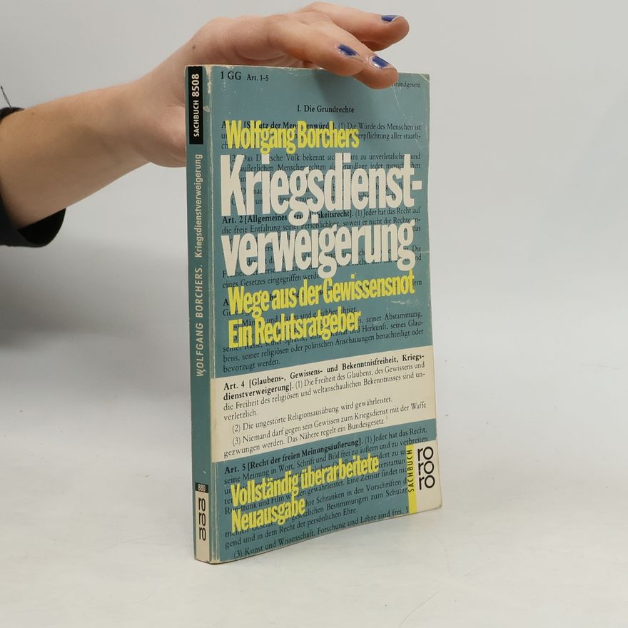 Wolfgang Borchers Kriegsdienstverweigerung