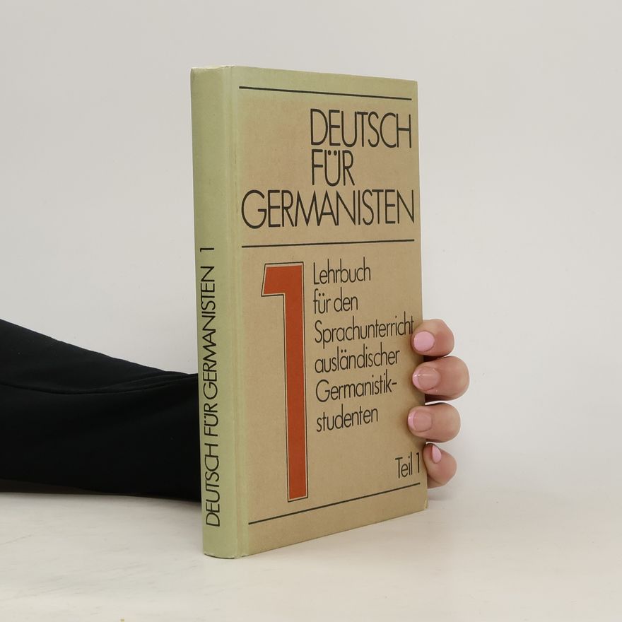 Autorenkollektiv Deutsch für Germanisten